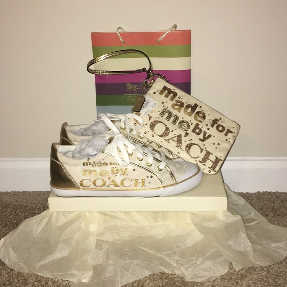 Coach Shoes - NWT Coach sneakers***SNEAKERS ONLY!!!